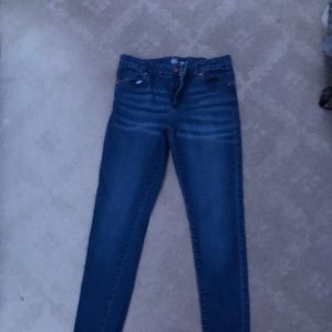Lose ride navy blue skinny jeans